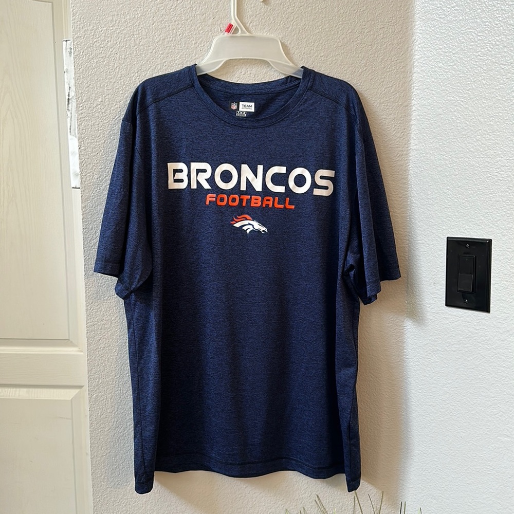 Denver Bronco dry fit football shirt